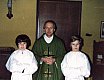 Marcel Van Daele pastoor Christus Koningkerk Sint-Niklaas   jun 1981 - Foto Archief
