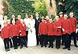 Huwelijk   Marc en Ankie Willems Vereecken   aug 2000 - Foto Archief